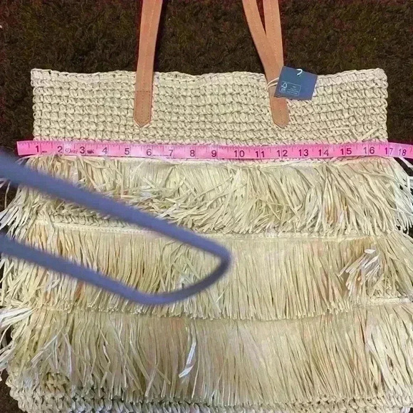 Beach bag- raffia bag - Picture 6 of 6